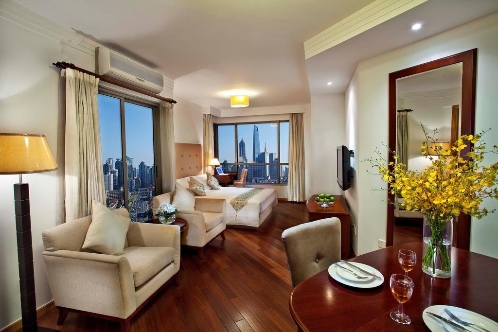 Acme Riverside Serviced Apartment Shanghai Kamer foto